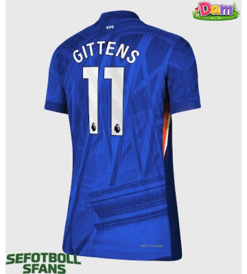 Chelsea Jamie Gittens #11 Hemmatröja Kvinnor 2025-26 Kortärmad